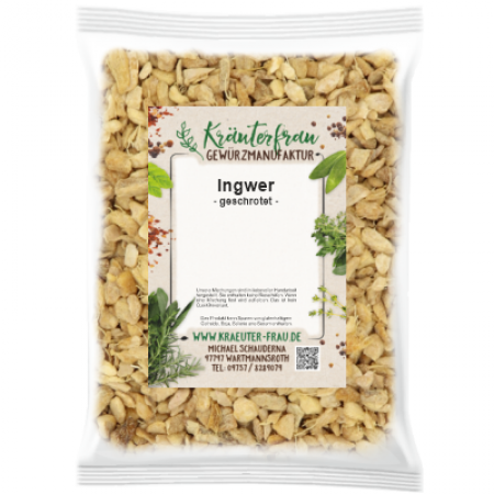 Ingwer, geschrotet - 40 g